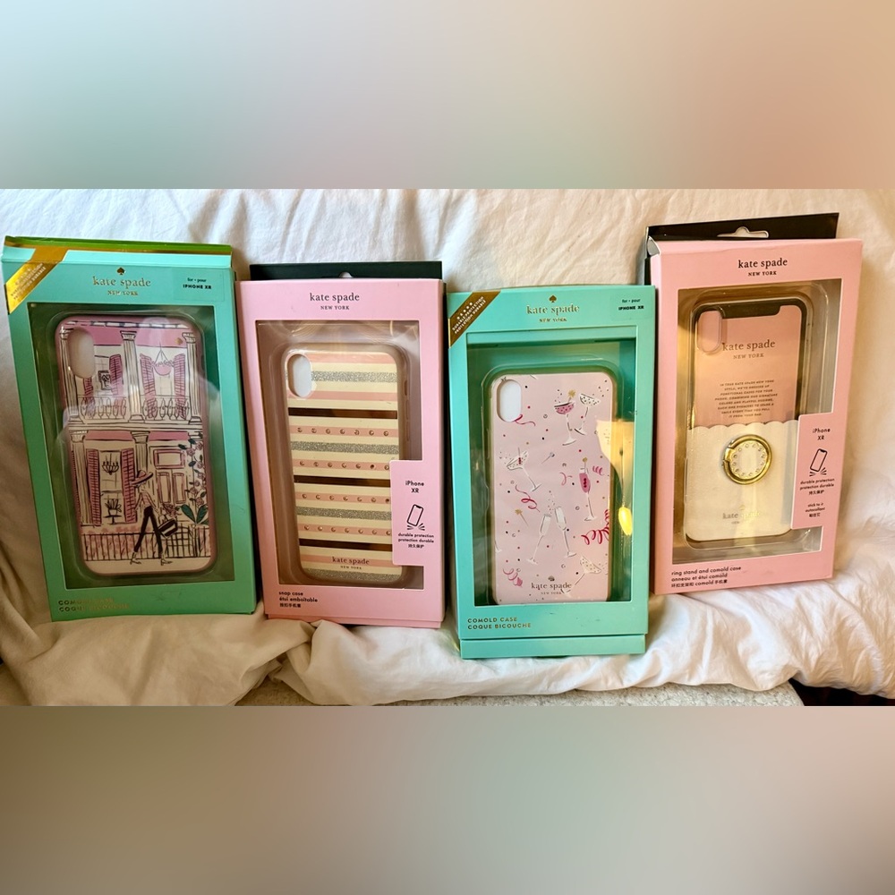 Lot of 4 Kate Spade iPhone XR Cases